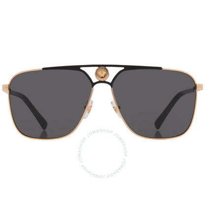 نظارة شمسية فيرساتشي نافيجيتور رمادية للرجال