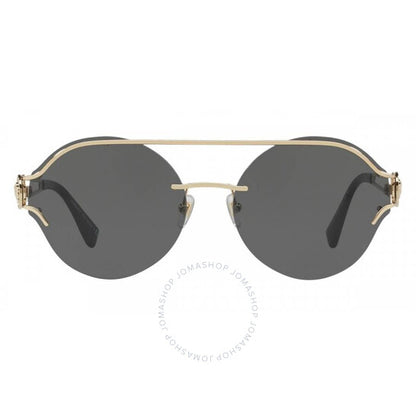 Versace, Grey Pilot Sunglasses