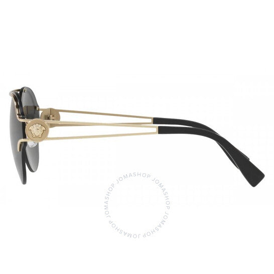 Versace, Grey Pilot Sunglasses