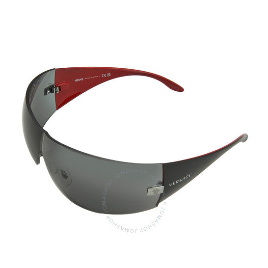 نظارة شمسية نسائية من فيرساتشي، رمادية اللون