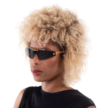 Versace, Grey Shield Ladies Sunglasses