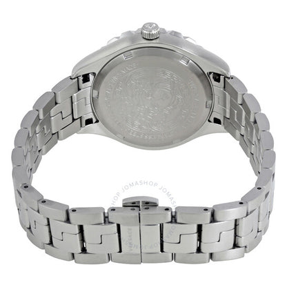 ساعة فيرساتشي هيلينيوم النسائية بمينا وردي وستانلس ستيل