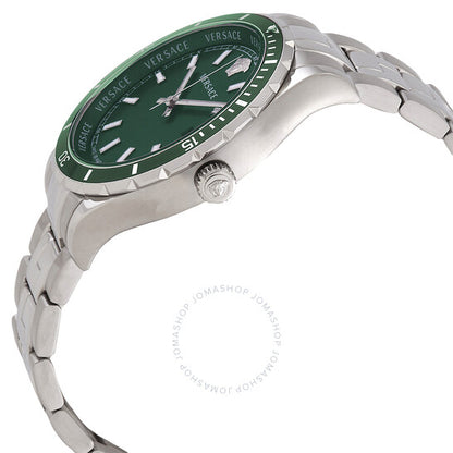 Versace, Hellenyium Quartz Green Dial Men's Watch
