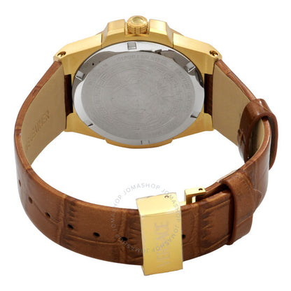 ساعة فيرساتشي هيرا كوارتز نسائية بمينا ذهبي