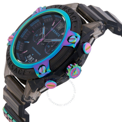 Versace, Icon Active Chronograph Quartz Black Dial Men's Watch