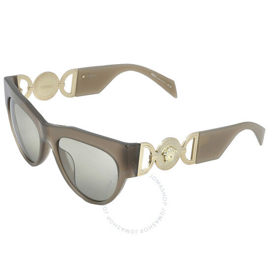 Versace, Light Brown Cat Eye Ladies Sunglasses