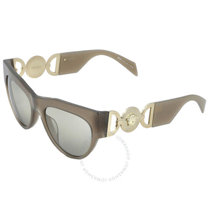 Versace, Light Brown Cat Eye Ladies Sunglasses