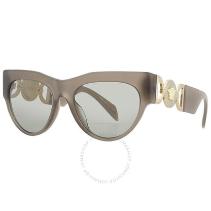 Versace, Light Brown Cat Eye Ladies Sunglasses