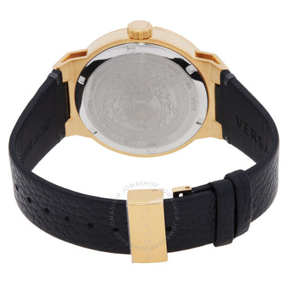 فيرساتشي، ساعة ميدوسا إنفينيت كوارتز للرجال بمينا أسود