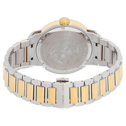 فيرساتشي، ساعة ميدوسا إنفينيت كوارتز للرجال بمينا أحمر