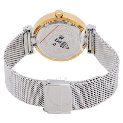 ساعة فيرساتشي ميثوس كوارتز نسائية بمينا أخضر