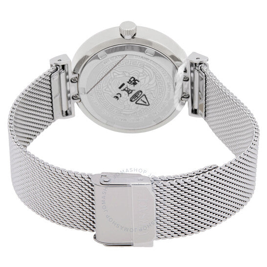 ساعة فيرساتشي ميثوس كوارتز بمينا فيروزي للسيدات