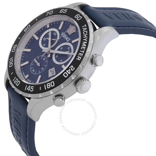 Versace, New Hellen Chronograph Quartz Blue Dial Men's Watch
