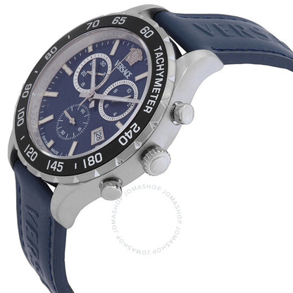 Versace, New Hellen Chronograph Quartz Blue Dial Men's Watch