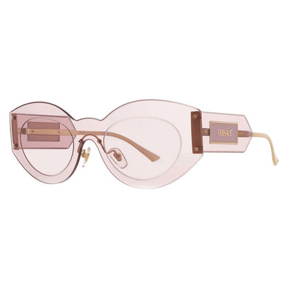 Pink Gradient Flash Shield Ladies Sunglasses
