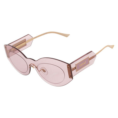 Pink Gradient Flash Shield Ladies Sunglasses