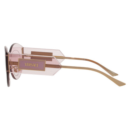 Pink Gradient Flash Shield Ladies Sunglasses