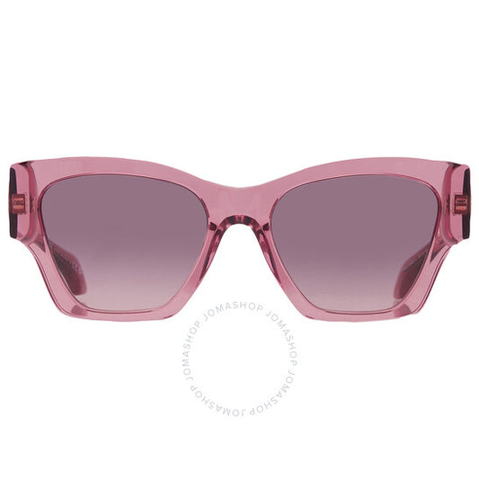 نظارة شمسية مربعة نسائية من فيرساتشي، لون وردي متدرج