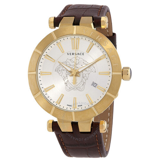 Versace, Quartz Silver Dial Men's Watch
