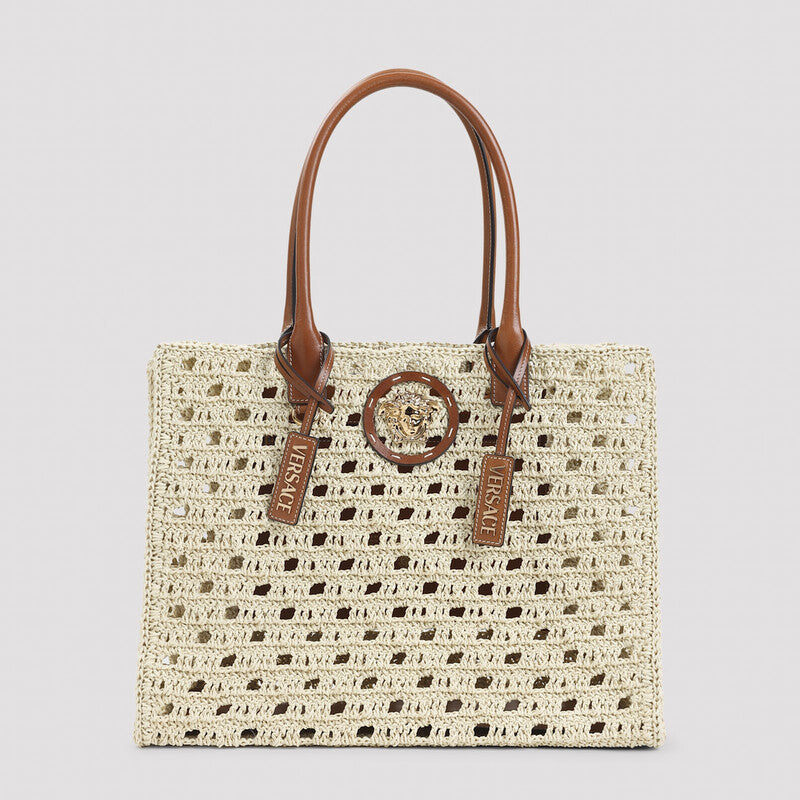 Rafia Large Tote Bag