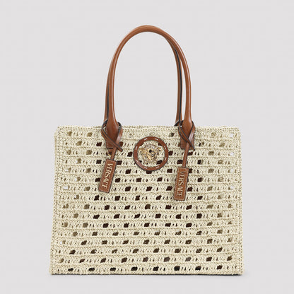 Rafia Large Tote Bag