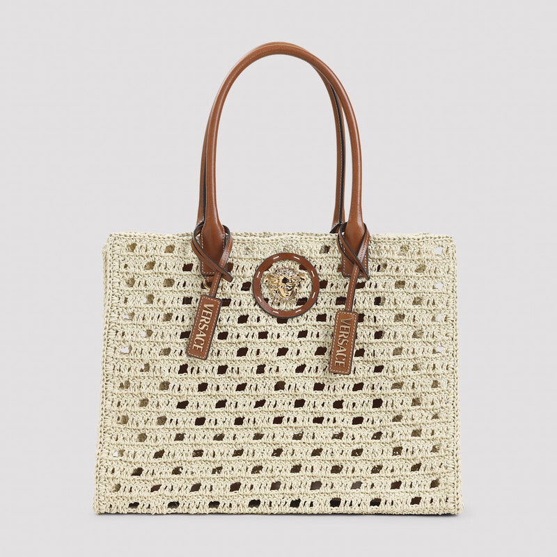Rafia Large Tote Bag