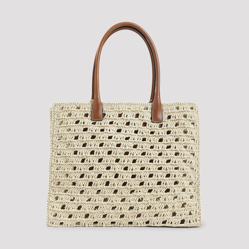 Rafia Large Tote Bag