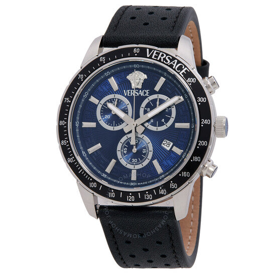 Versace, Sport Chrono Quartz Blue Dial Men's Watch