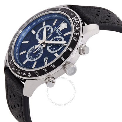 Versace, Sport Chrono Quartz Blue Dial Men's Watch
