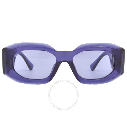 نظارة شمسية رجالية غير منتظمة من فيرساتشي، بنفسجية
