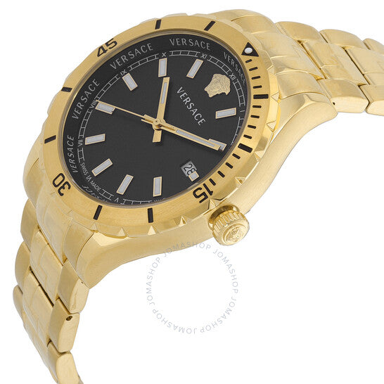 Versus By Versace, Hellenyium Quartz Black Dial Men's Watch