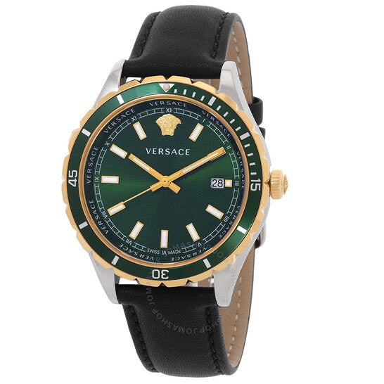 Versus By Versace, Hellenyium Quartz Green Dial Men's Watch