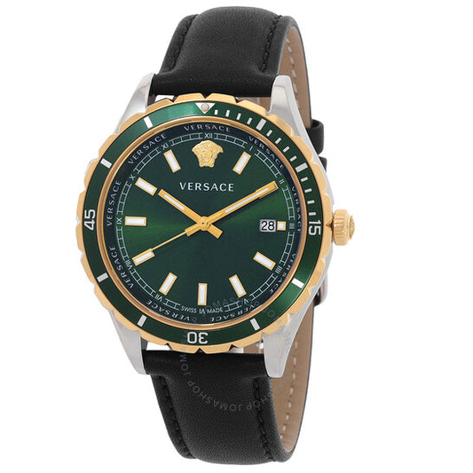 Versus By Versace, Hellenyium Quartz Green Dial Men's Watch