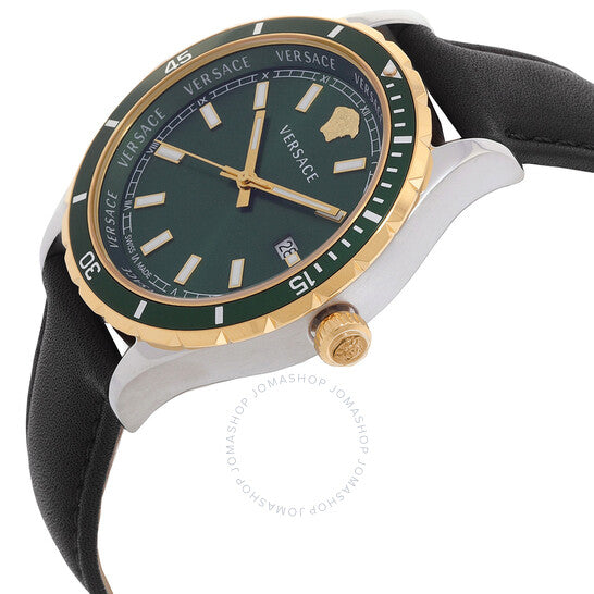 Versus By Versace, Hellenyium Quartz Green Dial Men's Watch