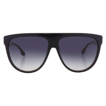 Blue Gradient Browline Ladies Sunglasses