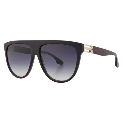 Blue Gradient Browline Ladies Sunglasses