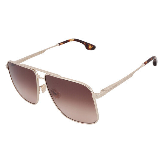 Brown Gradient Navigator Ladies Sunglasses