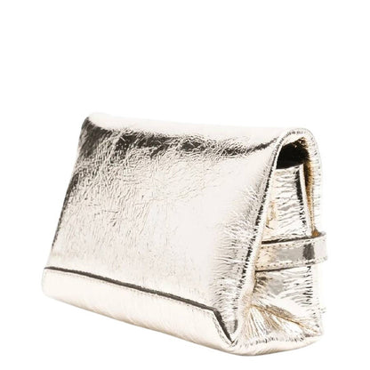 Mini Chain-Detail Pouch Bag