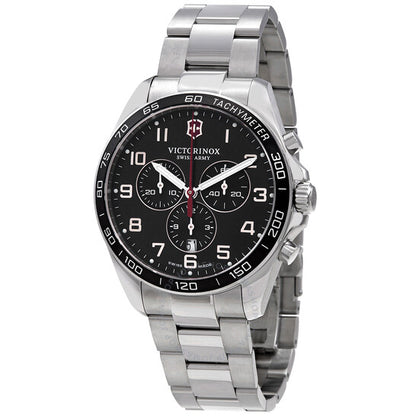 Victorinox, Fieldforce Chronograph Quartz Black Dial Men's Watch