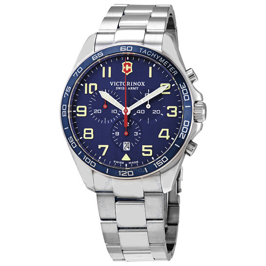 Victorinox, Fieldforce Chronograph Quartz Blue Dial Men's Watch