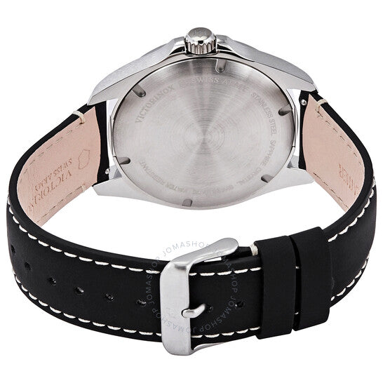 ساعة فيكتورينوكس فيلدفورس كوارتز للرجال بمينا أسود