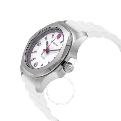 ساعة فيكتورينوكس INOX V كوارتز للسيدات بمينا أبيض