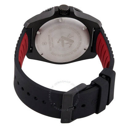 ساعة فيكتورينوكس جورني 1884 كوارتز للرجال بمينا سوداء