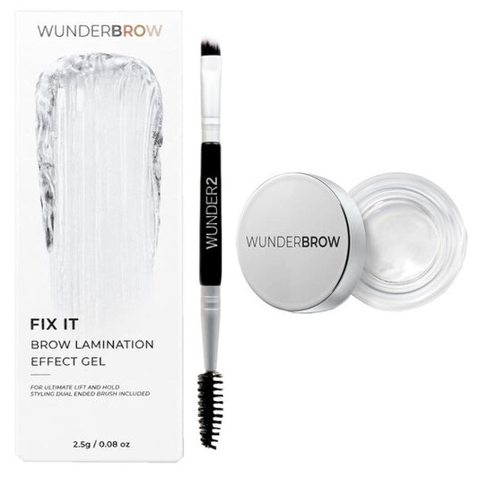 Wunderbrow, Ladies Fix It Brow Lamination Effect Gel 0.08 oz Clear Makeup