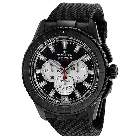 Zenith, EL Primero Stratos Flyback Automatic Chronograph Black Alchron Men's Watch