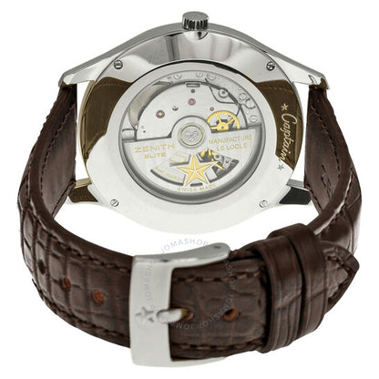 ساعة زينيث كابتن سنترال سكندز أوتوماتيكية للرجال 03202267038C498