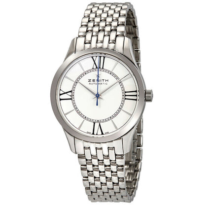 Zenith, Captain Ultra Thin White Dial Ladies Watch 03231067938M2310
