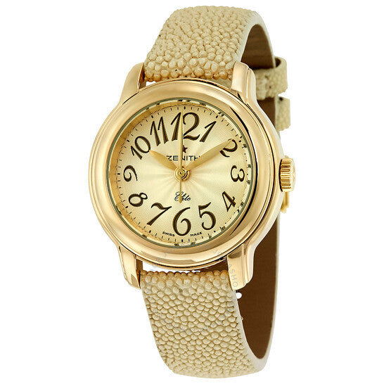 ساعة زينيث كرونوماستر أوتوماتيكية للسيدات 3512206741C536