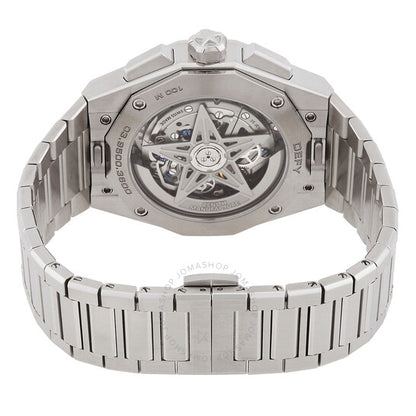 ساعة زينيث ديفاي كرونوغراف أوتوماتيكية للرجال بمينا أزرق