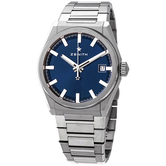 Zenith, Defy Classic Automatic Blue Dial Titanium Men's Watch